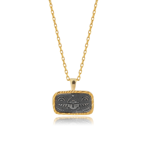 Scarabaeus สร้อยคอดีไซน์สวยสำหรับผู้หญิงเครื่องประดับเงินสเตอร์ลิงทำมือแบบตุรกีขายส่ง925 - Product Image 3