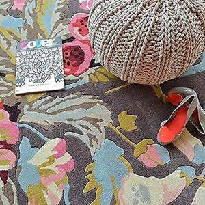 Tapis en laine douce modernes, tapis en laine tuftés à la main pour le salon, la chambre à coucher et le bureau - Product Image 5