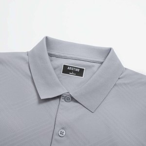 Aristino เสื้อผู้ชาย88% โพลีเอไมด์ผ้าสักหลาด12% สแปนเด็กซ์สีพื้นแขนสั้นแบบลำลองอัจฉริยะ - Product Image 2