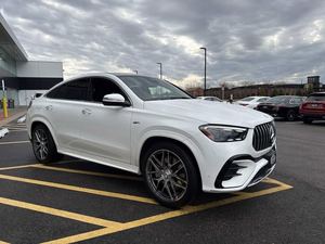 Dernier modèle Blanc 2025 <span class=keywords><strong>Mercedes</strong></span>-Benz AMG <span class=keywords><strong>GLE</strong></span> <span class=keywords><strong>53</strong></span> 4MATIC+ Coupé AWD Voitures d'occasion Intérieur foncé sièges en cuir SUV toit ouvrant au meilleur <span class=keywords><strong>prix</strong></span> - Product Image 2