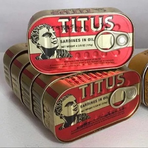 Sardines en conserve du Maroc de haute qualité, sardines entières en saumure, prêtes à consommer, prix de gros avantageux, 125g - Product Image 3