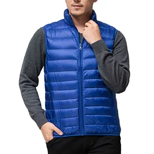 Men's padded windbreakers 2023 puffy hinting packable bodywarmer puffer jackets coat Women's Gilet Ultralight parka Down Vest