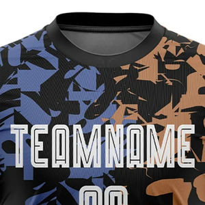 Camisetas de Fútbol Unisex de Manga Corta, Ropa Deportiva Personalizada con Cuello en V, Alta Calidad, 100% Poliéster, Antibacterianas, Conjuntos de Camisetas de Fútbol - Product Image 4