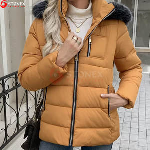 Abrigo de Punto con Capucha para Mujer, Talla Grande, Diseño Nuevo 2025, Alta Calidad, Transpirable, Venta al por Mayor - Product Image 4