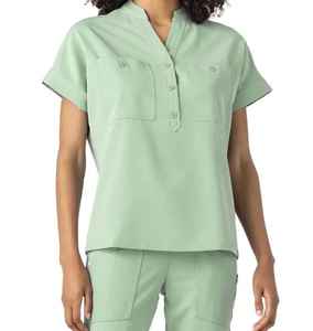 Uniforme de travail médical confortable à manches courtes en tricot 100% coton pour hommes/femmes, blouses médicales élégantes, service OEM GENERSA SPORTS - Product Image 6