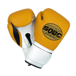 Meilleure vente de gants de boxe en cuir à bas prix Gants de boxe personnalisés gagnants vente en gros - Product Image 1
