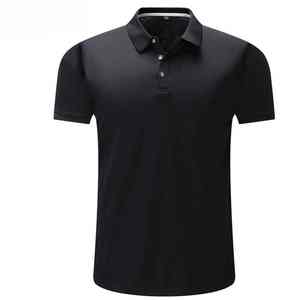 T-shirt polo uni OEM, vêtements pour hommes, manches courtes, décontracté, confort quotidien, tissu 100% coton avec impression de logo personnalisé - Product Image 6
