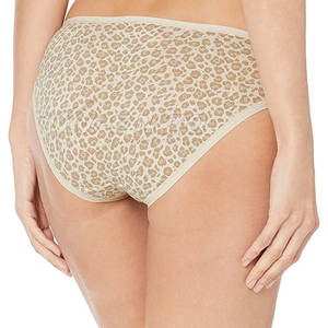 กางเกงในผู้หญิงผ้าฝ้ายถักนุ่ม 100% ระบายอากาศ แห้งเร็ว ดีไซน์เบาสบาย เหมาะสำหรับใส่ในชีวิตประจำวันและใช้ในบ้าน - Product Image 2