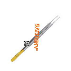 Pinzas para Tejidos Satinsky SSE-11131098 de 17 cm, Instrumentos de Microcirugía, Acero Inoxidable Grado 420, Empuñadura Ergonómica, Certificación CE - Product Image 6