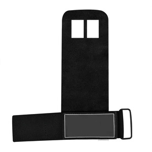 Logo personnalisé de haute qualité en cuir véritable Fitness poignées PROTECTION protecteur d'haltérophilie-haute résistance et Durable - Product Image 4