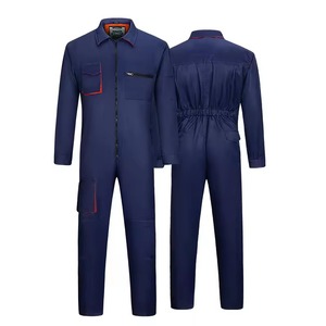 Overol de Seguridad Reflectante Azul Personalizado al por Mayor, Ropa de Trabajo de Alta Visibilidad, Overol Ignífugo - Product Image 2