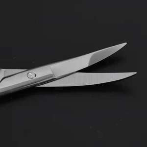 กรรไกรผ่าตัดแบบตรงและโค้งกรรไกร5.5 "ปรับแต่งได้ครึ่งทองเครื่องมือทางการแพทย์ศัลยกรรมกระดูก - Product Image 2