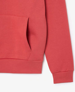 Sudaderas rosas personalizadas de algodón y cáñamo, estilo francés, gruesas, para hombre, con hombros caídos, estilo universitario, con bordado 3D. - Product Image 6