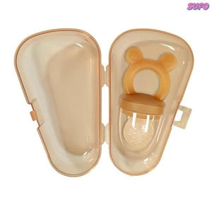 El comedero de silicona para bebés ayuda a introducir sólidos de forma segura, suave, no tóxico y fácil de limpiar para el tiempo de alimentación de su bebé - Product Image 6