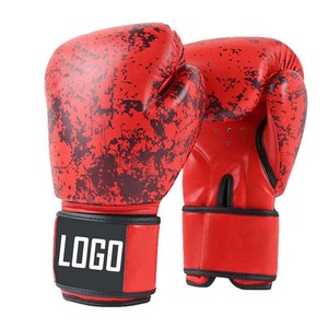 Gants de boxe en cuir du Pakistan en gros pour l'entraînement - Haute qualité, logo personnalisable, fabriqués par Hanger Impex - Product Image 2