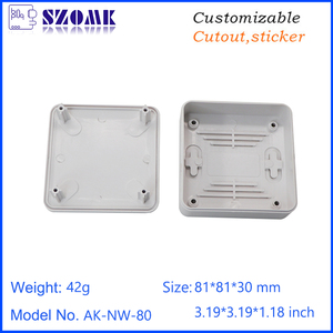 High Quality Smart Home <b>Enclosure</b> Custom ABS <b>Plastic</b> Housing for Smart Switch Router TV Box IoT Device Shell - Product Image 6