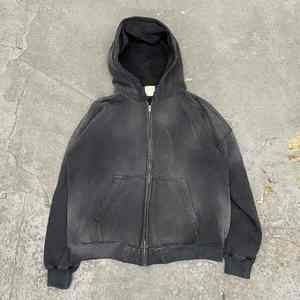 Sweat-shirts à capuche en coton 100% pour hommes, lavage à l'acide, fermeture éclair personnalisée, streetwear, forte demande, prix abordable, meilleurs sweat-shirts à capuche en coton pour hommes - Product Image 6