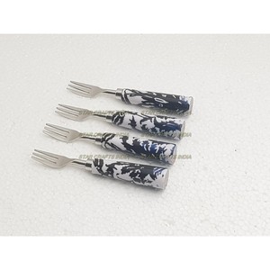 Juego de cubiertos de acero inoxidable de lujo listo para enviar para banquetes y bodas restaurante servir cuchillo tenedor cuchara juego de cubiertos - Product Image 5