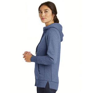 Sudadera con Capucha Térmica de Punto para Mujer, Manga Larga, Cierre Completo, con Bolsillos - Product Image 6