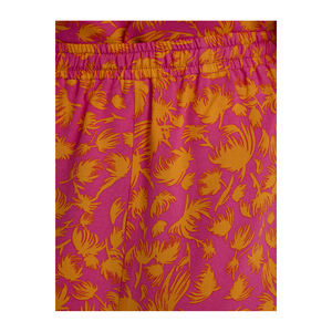 Women's Printed Viscose <b>Elastic</b> <b>Waist</b> <b>Trousers</b> BGN Turkey - Product Image 6