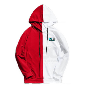 Sudadera con capucha y cremallera para hombre, prenda deportiva masculina de algodón con estampado de logotipo personalizado, estilo Hip Hop - Product Image 2