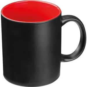Mug en céramique noir personnalisé ZANE, article de merchandising sur mesure - Product Image 3