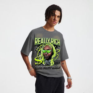 Crisp Fit OEM Custom Print Vintage Acid <b>Wash</b> T-Shirt for Campus Activities & Student Events - Product Image 2