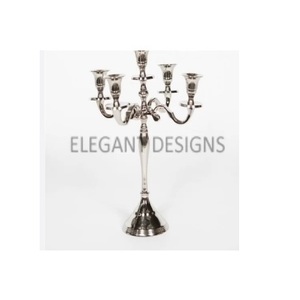 Top Quality Aluminum Candelabra With <b>Gold</b> Color Newest Design Customized Size <b>Candle</b> Stand at Low Price - Product Image 3