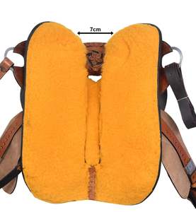 Selles en cuir occidental de qualité supérieure sculptées à la main avec fer en acier à outils pour les amateurs d'équitation - Product Image 6