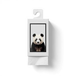 Dispensador de Toallas de Papel para Baño y Cocina, con Gancho Superior Transparente y Dispensación Inferior, para Toallas de Papel Suaves - Product Image 1