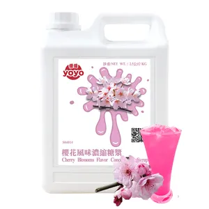 Cherry Blossoms Drink Cherry Cherry Blossoms Flavor Syrup | For Bubble Tea Drinks