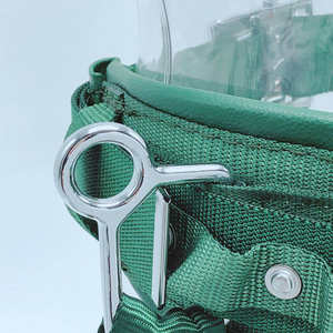 ADELA Utilidad Cinturón DE SEGURIDAD Anillos tetragonales Capacidad 140kg de peso Longitud ajustable Equipo de protección contra caídas para alta altura - Product Image 4