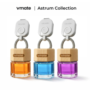 VMATE <b>Electric</b> Plastic <b>Diffuser</b> Car Aromatherapy <b>Essential</b> <b>Oil</b> Pendant Interior Accessory <b>for</b> Freshening Car Console - Product Image 1