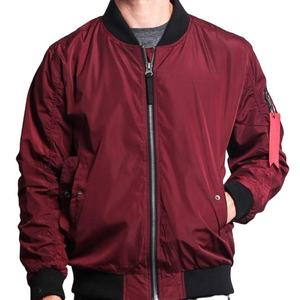 2025 Chất Lượng Cao Người Đàn Ông Của Varsity Áo Khoác Giản Dị OEM/ODM Thêu Polyester Satin Ngụy Trang Đồng Bằng Màu Đen Lỏng Phù Hợp Với Tráng Mùa Xuân - Product Image 1