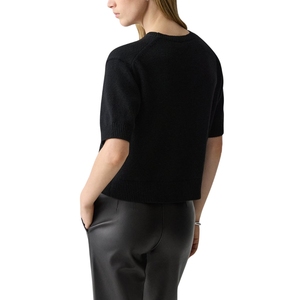 Top Corto de Cachemira Vintage con Logotipo, Lavado Ácido, 230gsm, Transpirable, Ecológico, Holgado, para Mujer, Gran Oferta - Product Image 5
