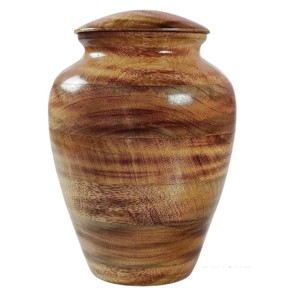 Diseño de águila y urna de cremación para adultos de aluminio con acabado en color negro Urnas de cremación funeraria de metal de forma clásica. - Product Image 2