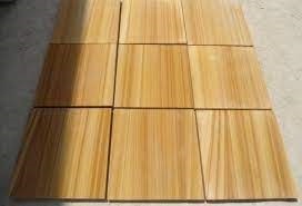 ไม้สักธรรมดาไม้สักหินทรายผนังกระเบื้องขัดสักกระเบื้องหินทรายธรรมดา - Product Image 2