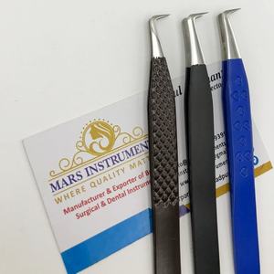 แหนบปลายไฟเบอร์สีดำ90องศาปรับแต่งได้อุปกรณ์เสริมความงามอย่างยั่งยืน - Product Image 4