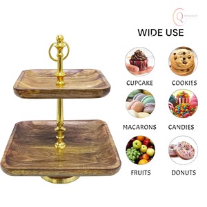 Soporte Profesional para Tartas de Metal con Base Estable, Ideal para Exhibiciones de Panadería, Mostradores de Postres y Mesas de Celebración - Product Image 2