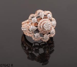 Bague en diamant brut rustique d'approvisionnement direct d'usine pour la femme contemporaine disponible à bon prix d'Inde - Product Image 4