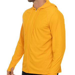 Vêtement de pêche pour homme en soie glacée, protection solaire UPF50+, léger, respirant, à séchage rapide, veste à capuche à manches longues - Product Image 3