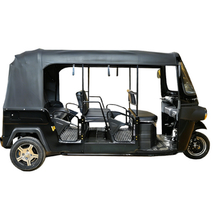 รถลากไฟฟ้าแบบปิดครึ่งด้านเหมาะสำหรับใช้ในเมือง - Product Image 5