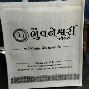 Venta al por mayor de personalización, nuevo diseño, embalaje de yute, bolsas de lino con asa de cinta, logotipo de lujo impreso - Product Image 6