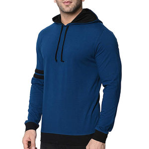 Sudadera con capucha de forro polar cómoda para hombres y mujeres con capucha ajustable y bolsillo frontal para invierno clima frío moda servicio OEM - Product Image 3