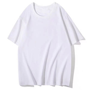 Camisetas al por Mayor Lisas con Logotipo Personalizado para Hombre, Talla Grande, Manga Corta, 100% Algodón, 180g, Precio Bajo, Más Vendidas - Product Image 3