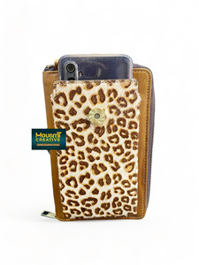 กระเป๋าหนังสะพายข้างสำหรับผู้หญิงแบบมีซิปสามารถถอดออกได้หลายใบ - Product Image 2