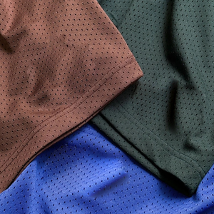 Logo personnalisé Shorts hommes décontracté Polyester plage course natation basket-ball Gym confort ceinture élastique Shorts en maille pour hommes - Product Image 3