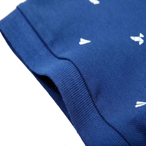 เสื้อยืดแขนยาวผ้าคอตตอนโอเวอร์ไซส์สำหรับผู้ชายทรงหลวมพิมพ์ลายพัฟระบายอากาศได้ดีเสื้อผ้าแนวสตรีทแบบลำลอง - Product Image 3