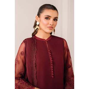 Ensemble en Chiffon Brodé pour Femmes PR-1133 - Product Image 3