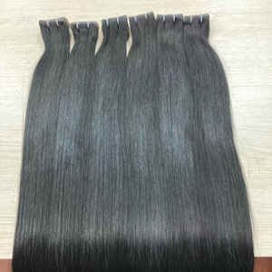 Cabello Humano Remy Natural Rizado Indio Virgen Sin Procesar con Cutícula Alineada, Extensiones Dobles Hechas a Máquina de Una Sola Capa SV3 - Product Image 2